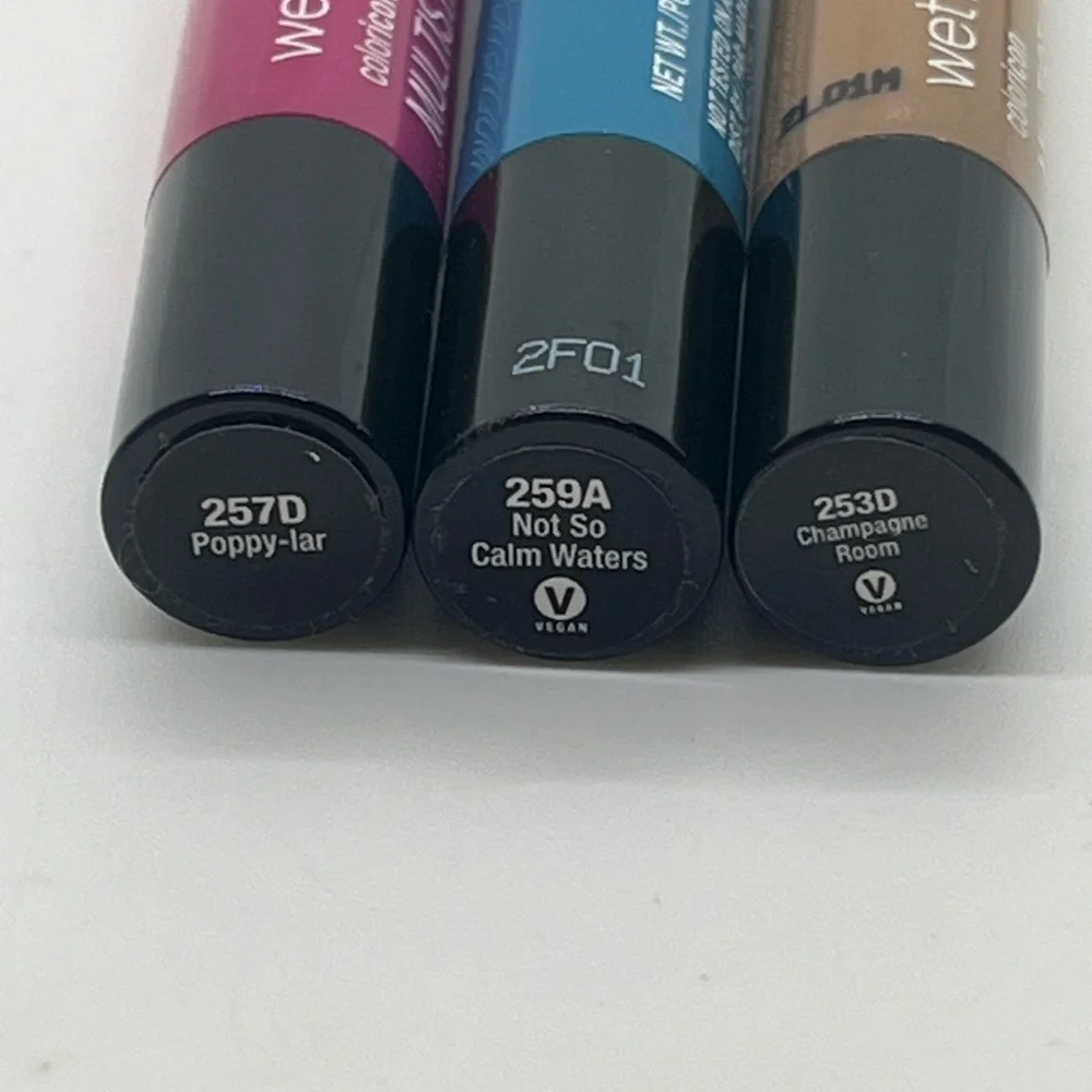 WET N WILD COLORICON MULTI STICK 257D, 253D & 259A Sealed - Lot Of 3 Size‎ 3.2g